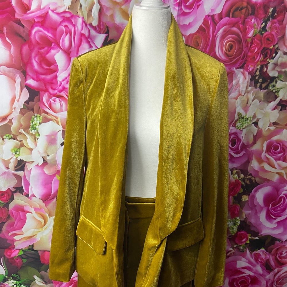 Women’s velvet suit - Picture 2 of 5